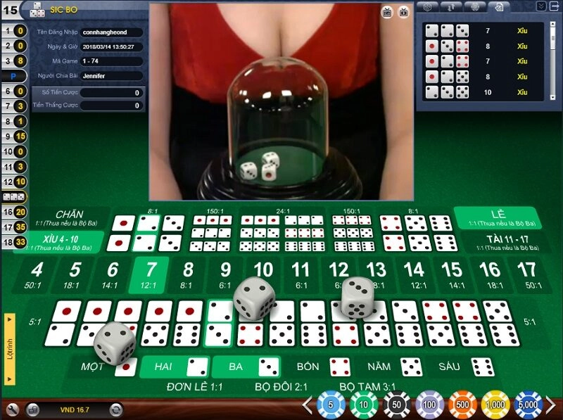 Cách đặt cược và tính tiền trong tài xỉu